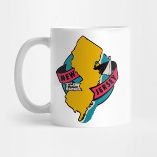 New Jersey State Outline Mug